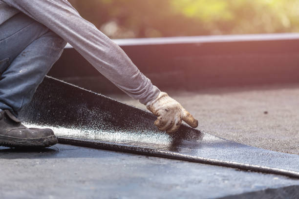 Professional Waterproofing technician working in Pine Beach, NJ